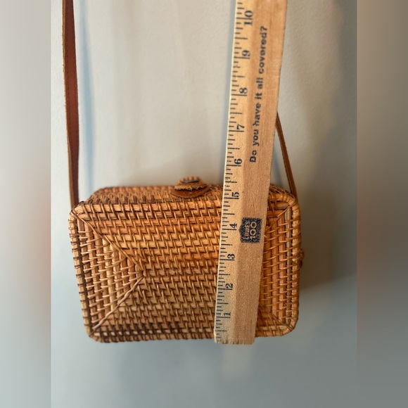 Structured straw purse - Picture 9 of 14